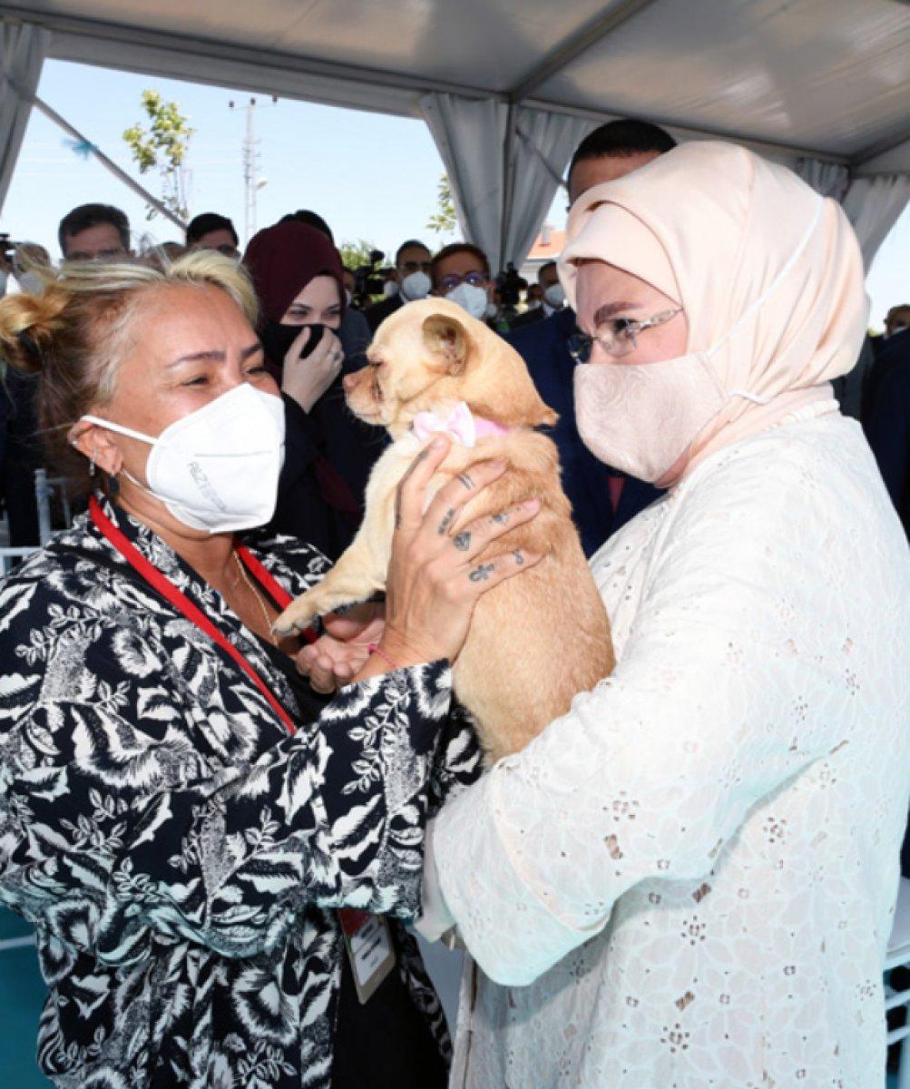 Yonca Evcimik, Emine Erdoğan aracılığıyla 'can dostu'nu buldu