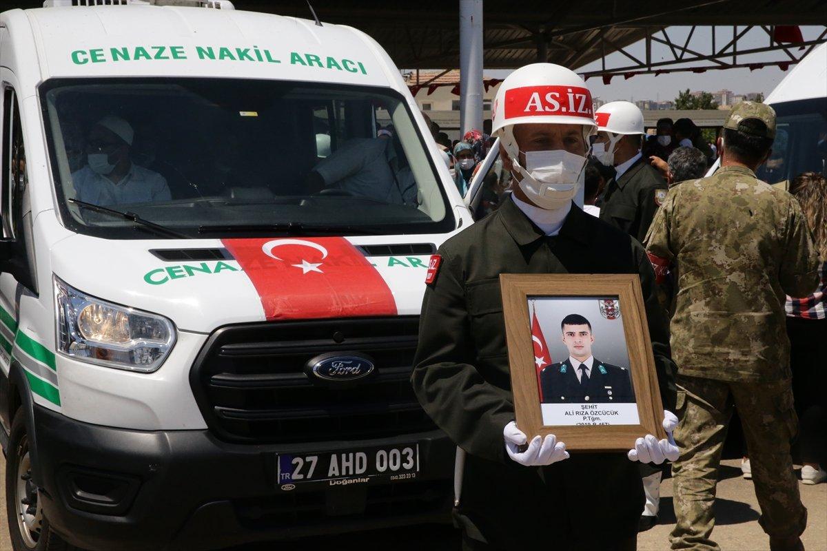 Kuzey Irak şehidi son yolculuğuna uğurlandı