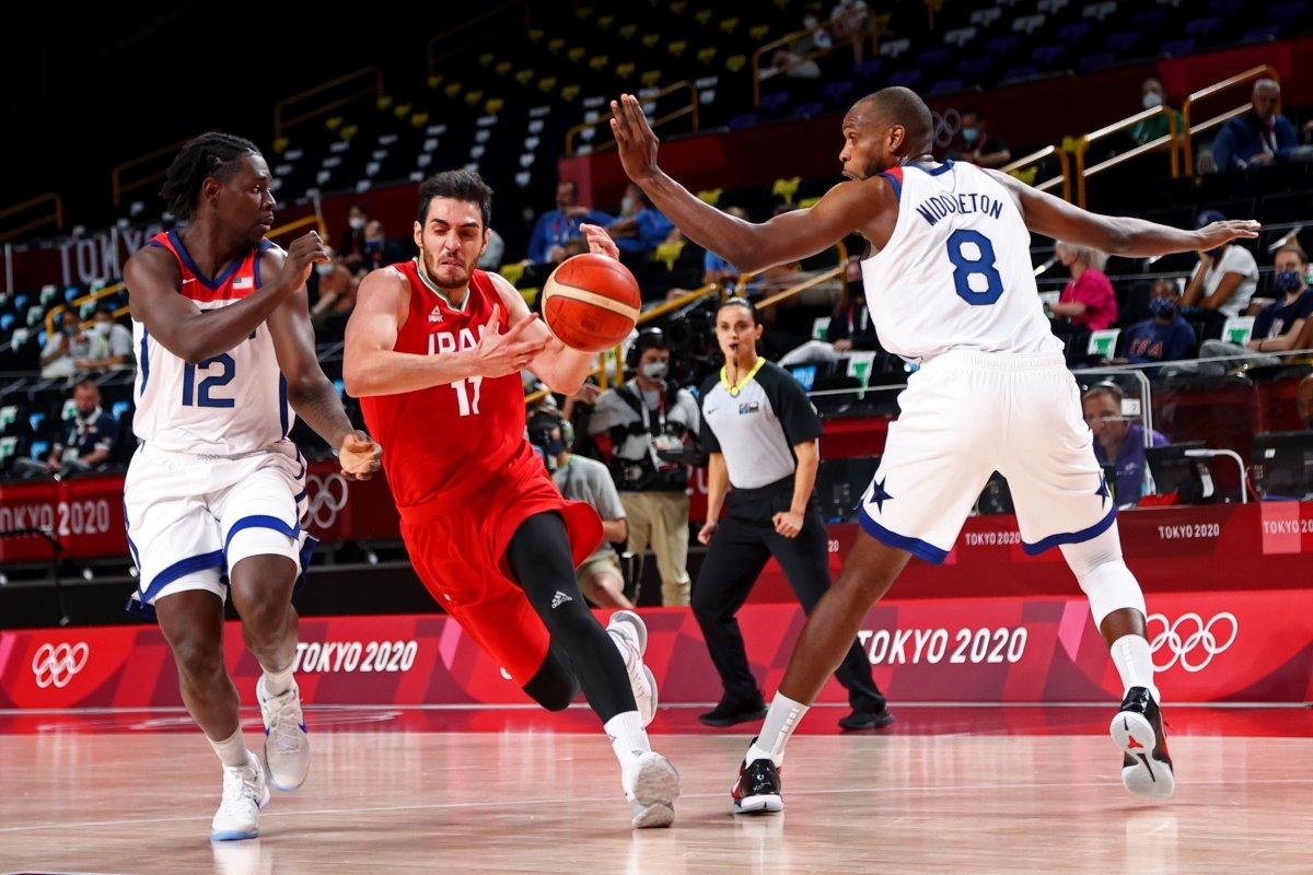 Tokyo'da ABD, İran'ı 120-66 mağlup etti