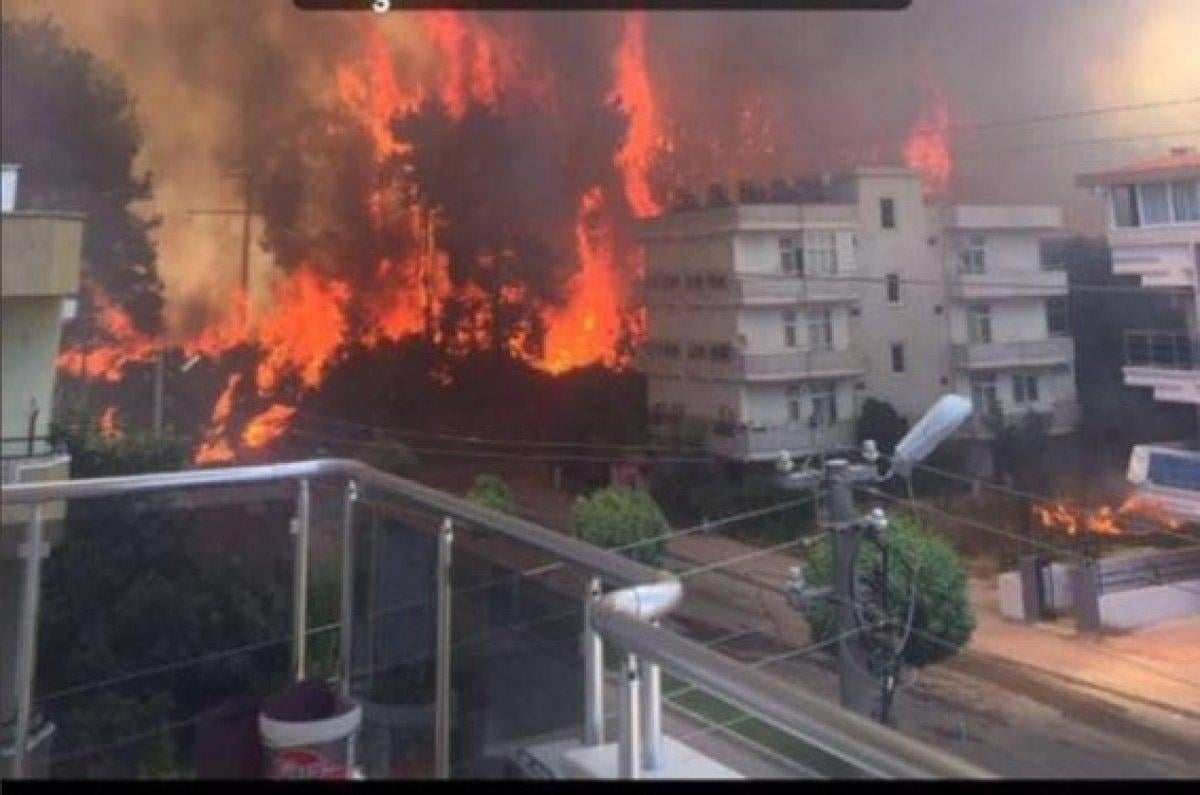 Manavgat'taki yangın, 4 farklı noktada çıktı