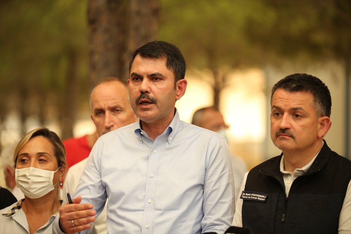 Bekir Pakdemirli'den orman yangınları hakkında bilgilendirme