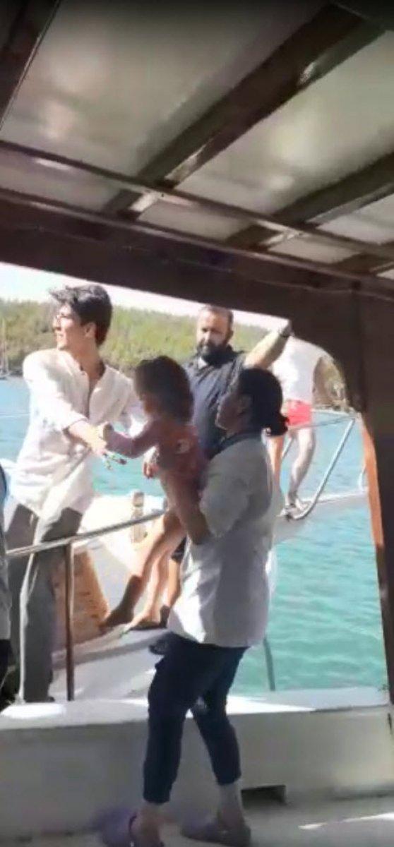 Muğla'daki alevler iki otelin bahçesine kadar geldi