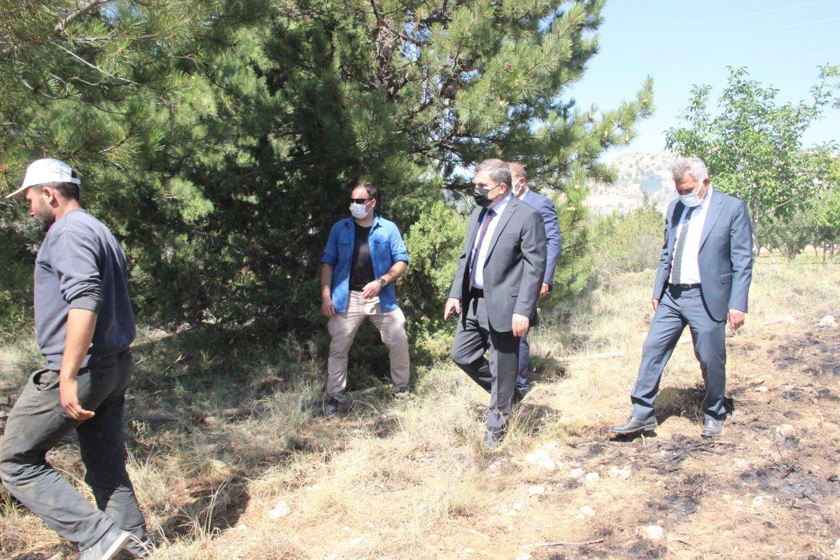 Karaman’da orman yangını