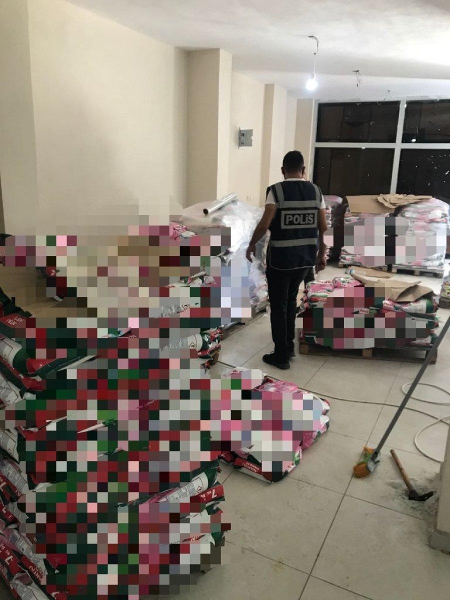 İzmit’te 12 ton sahte deterjan ele geçirildi