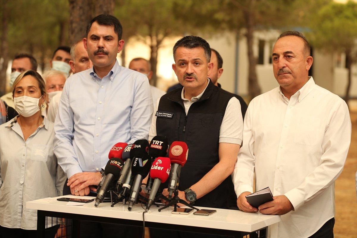 Bekir Pakdemirli'den orman yangınları hakkında bilgilendirme