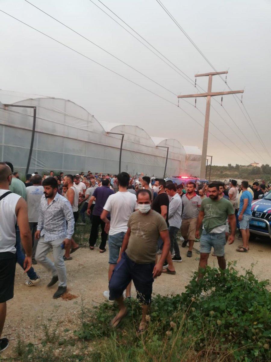 Antalya'da yangını çıkardığı öne sürülen kişilere linç girişimi