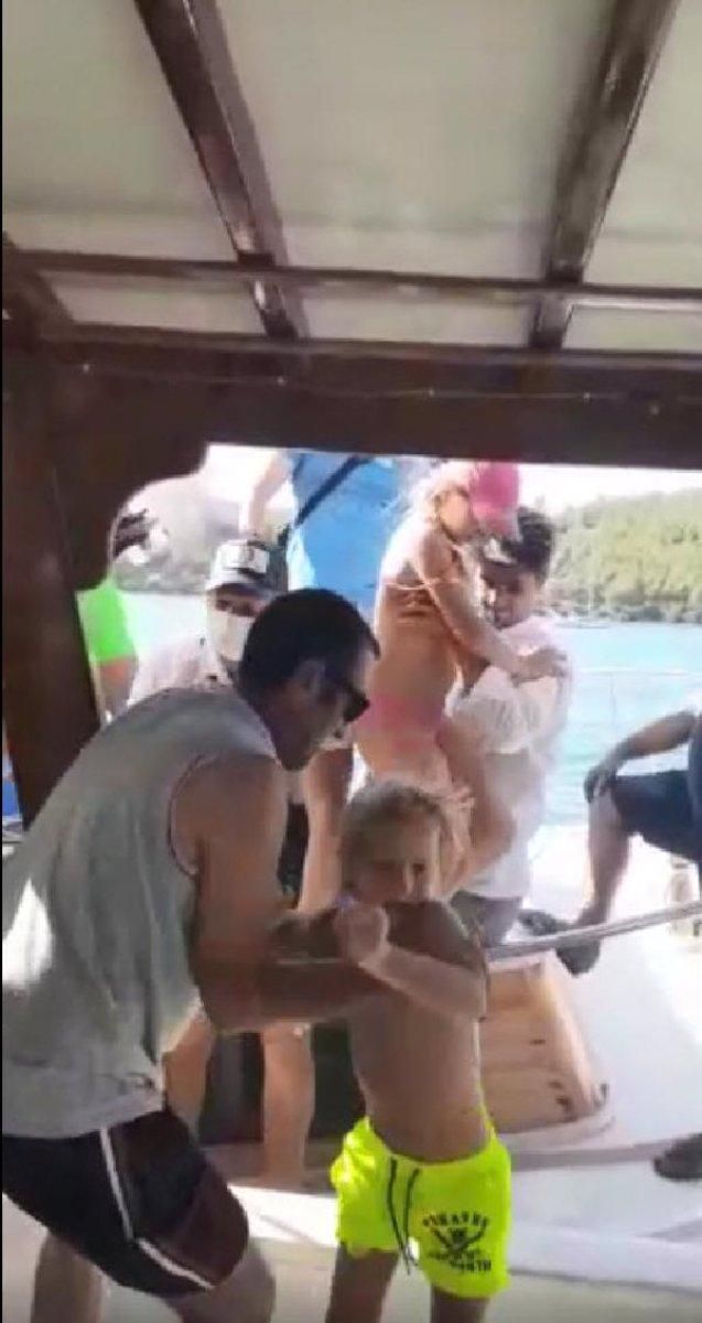 Muğla'daki alevler iki otelin bahçesine kadar geldi