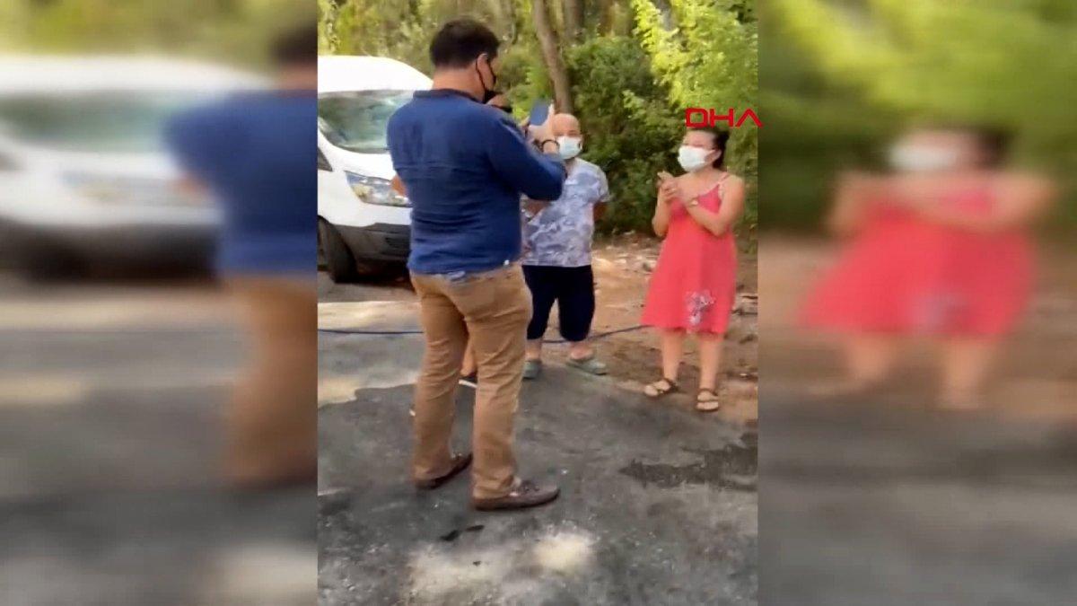 Marmaris yangınında görgü tanıkları: 10 yaşlarında çocuk kaçıyordu