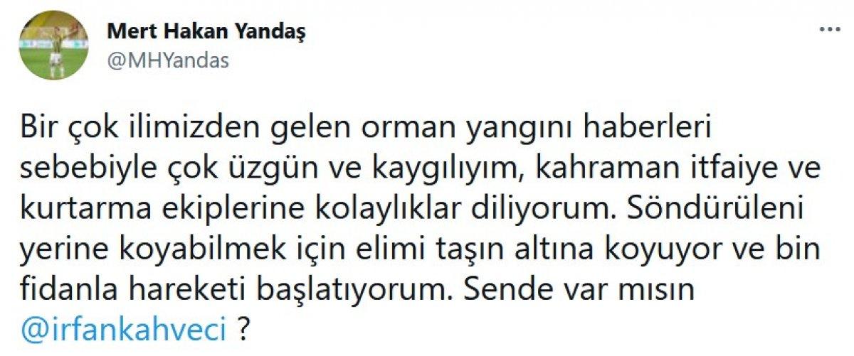 Kulüpler ve futbolculardan fidan kampanyası