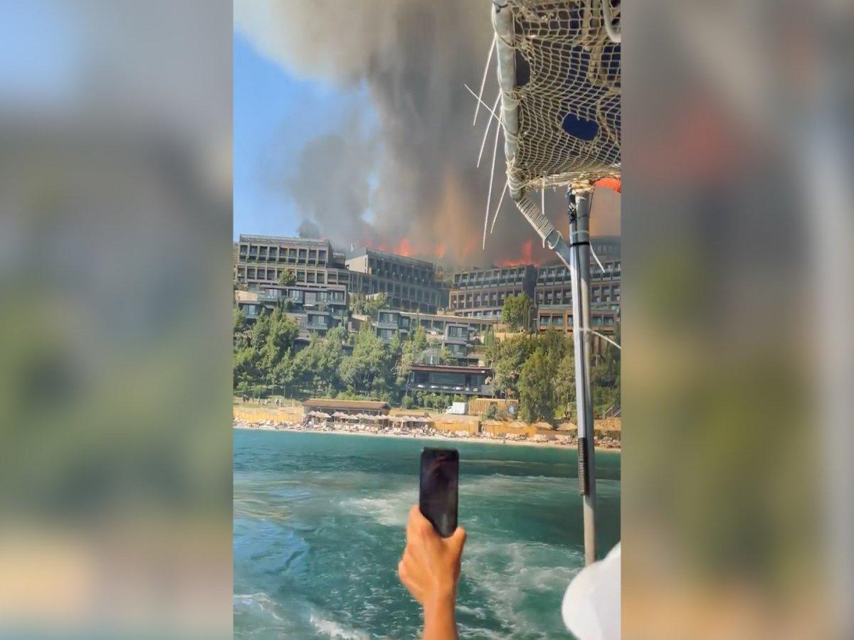 Dusko Tosiç'in eşi Jelena Karleusa'dan yangın paylaşımı