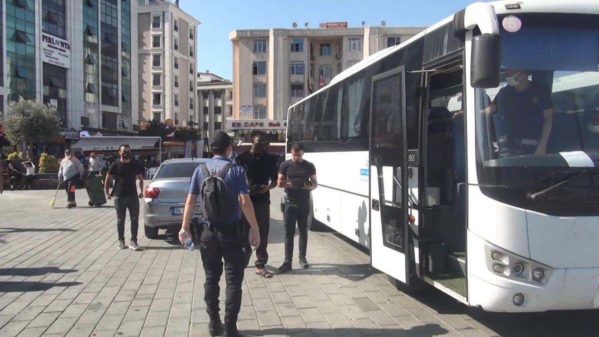 Esenyurt'ta yabancı uyruklulara yönelik denetim