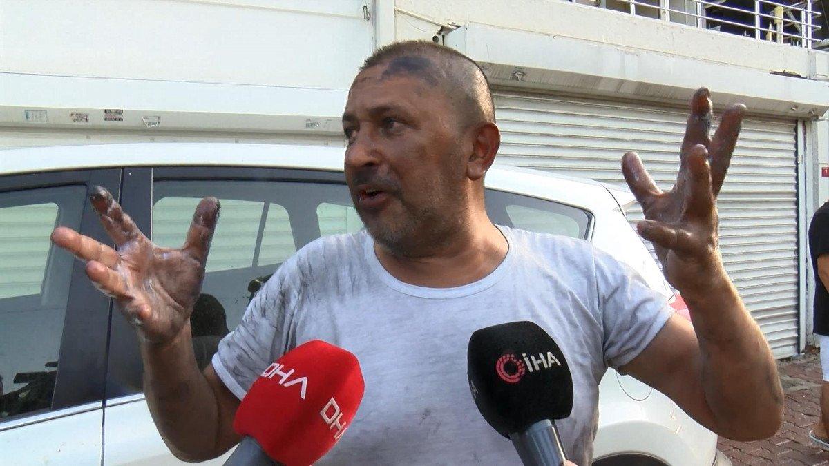 Avcılar’da turistlerin kaldığı 2 katlı villada yangın çıktı