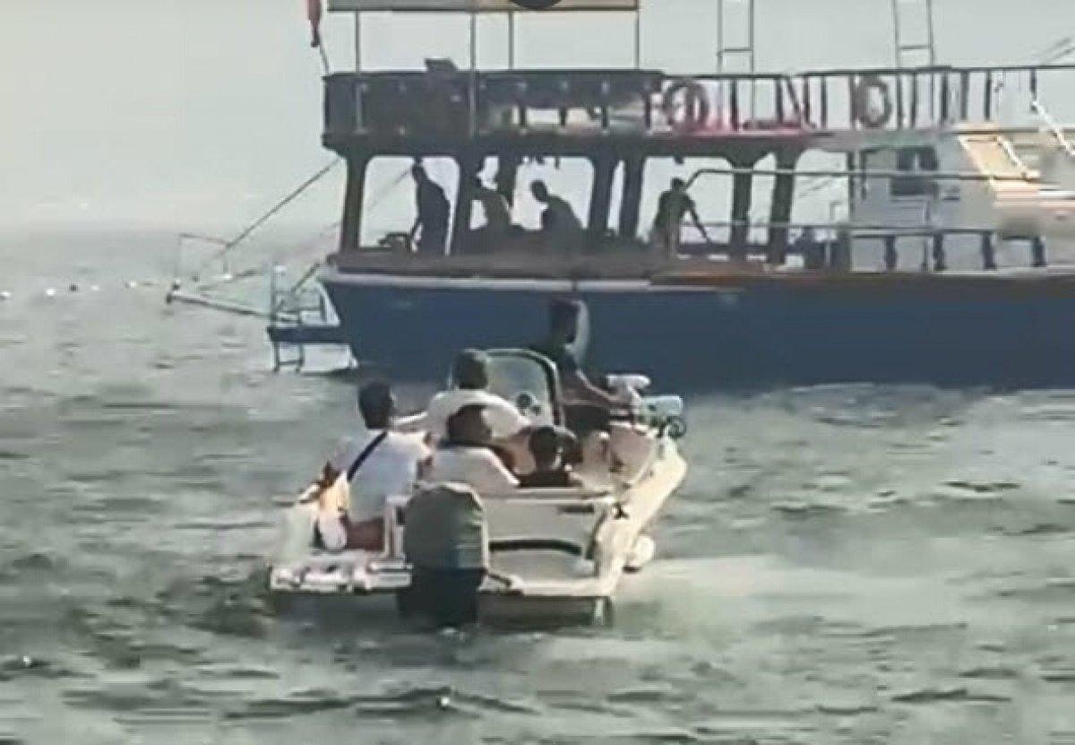 Muğla'daki alevler iki otelin bahçesine kadar geldi