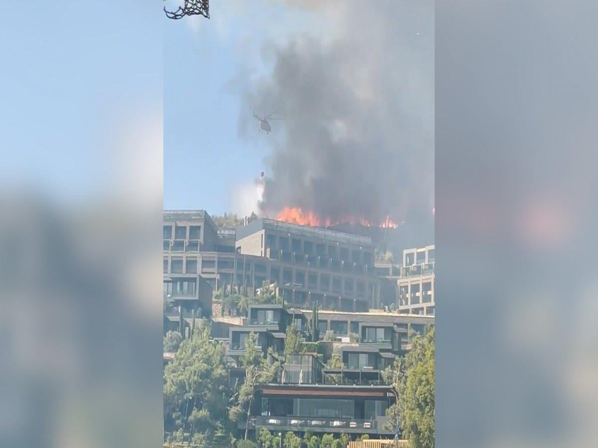 Dusko Tosiç'in eşi Jelena Karleusa'dan yangın paylaşımı