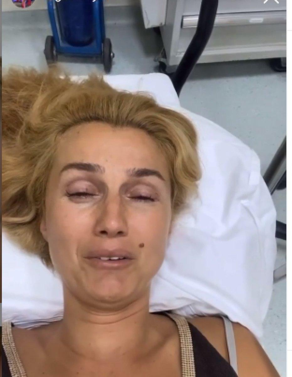 Tuğba Özay'ın çiftliği yandı