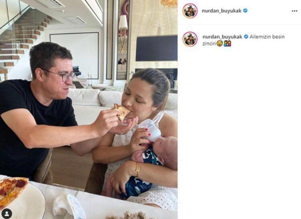 İbrahim Büyükak'ın oğlu bir aylık oldu