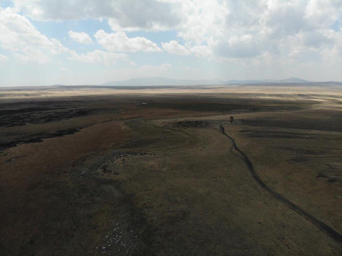 Kars Kuyucak Gölü çöle döndü