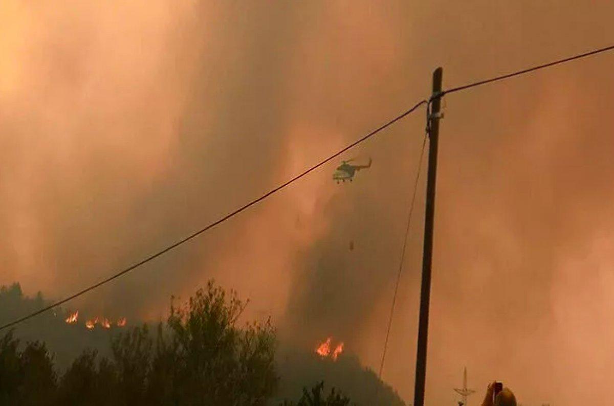 THK'nın 20 hava aracı yangınlara müdahalede bulunuyor