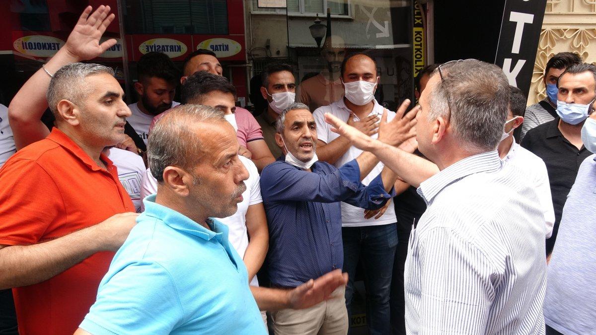 Tokat’ta sahte marka operasyonunda esnafla polis arasında arbede