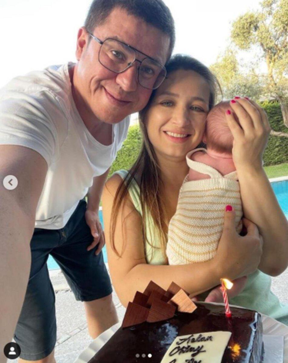 İbrahim Büyükak'ın oğlu bir aylık oldu