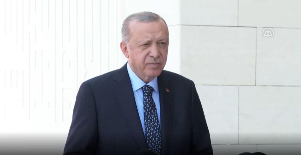 Cumhurbaşkanı Erdoğan'dan THK uçakları yanıtı