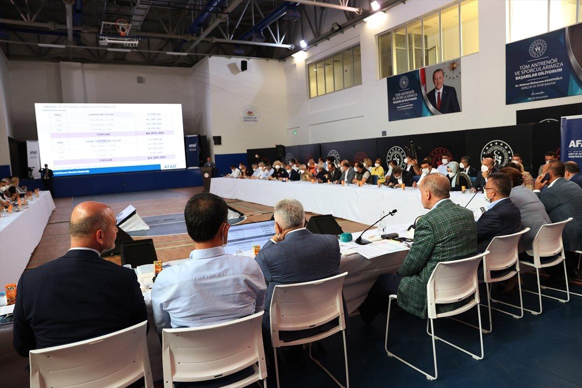 Cumhurbaşkanı Erdoğan: Yangın bölgelerine 50 milyon lira ödenek gönderildi