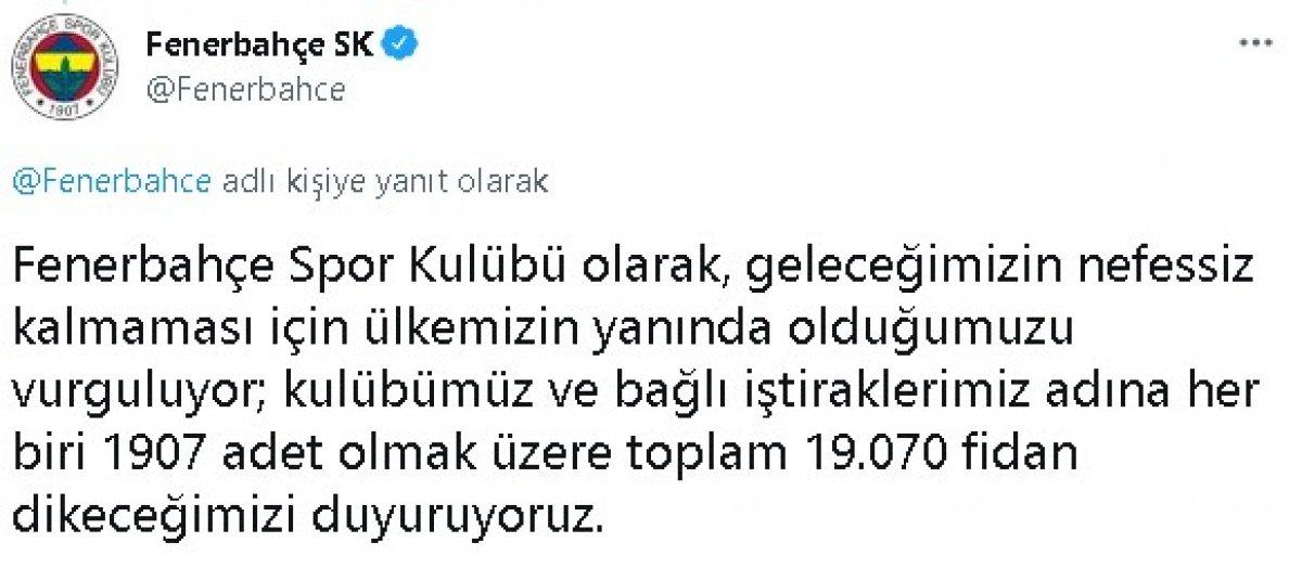 Futbol kulüpleri, orman yangınlarına karşı harekete geçti