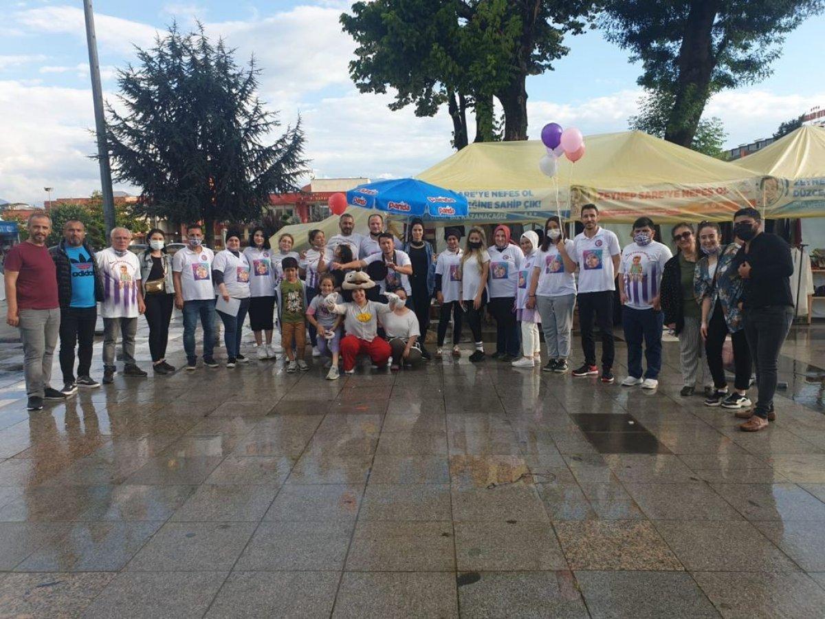 Düzce’de Zeynep Sare için düzenlenen kermeste paralar çalındı