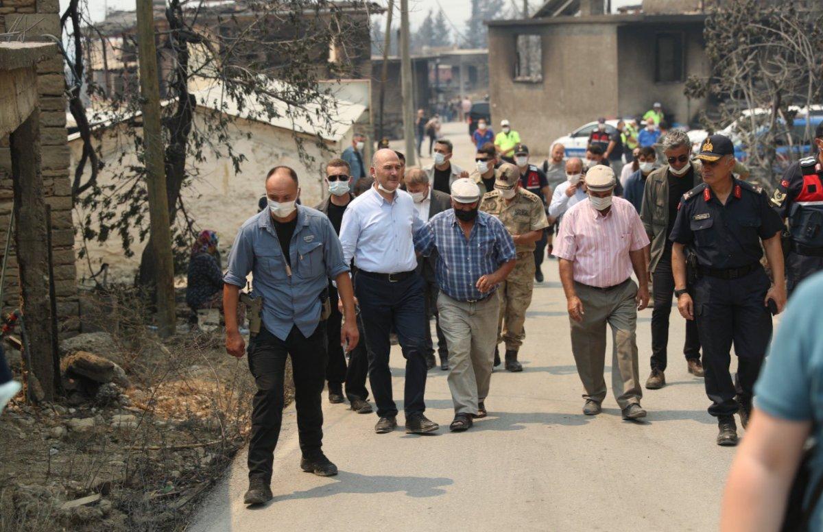 Süleyman Soylu: Tüm imkanlarımızla vatandaşlarımızın yanındayız