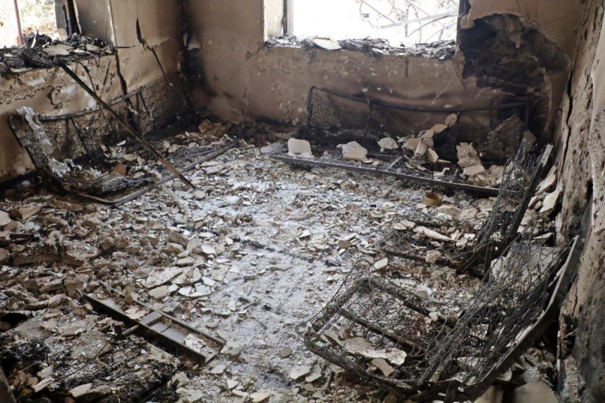 Aydıncık'taki yangından etkilenenler yaşadıklarını anlattı