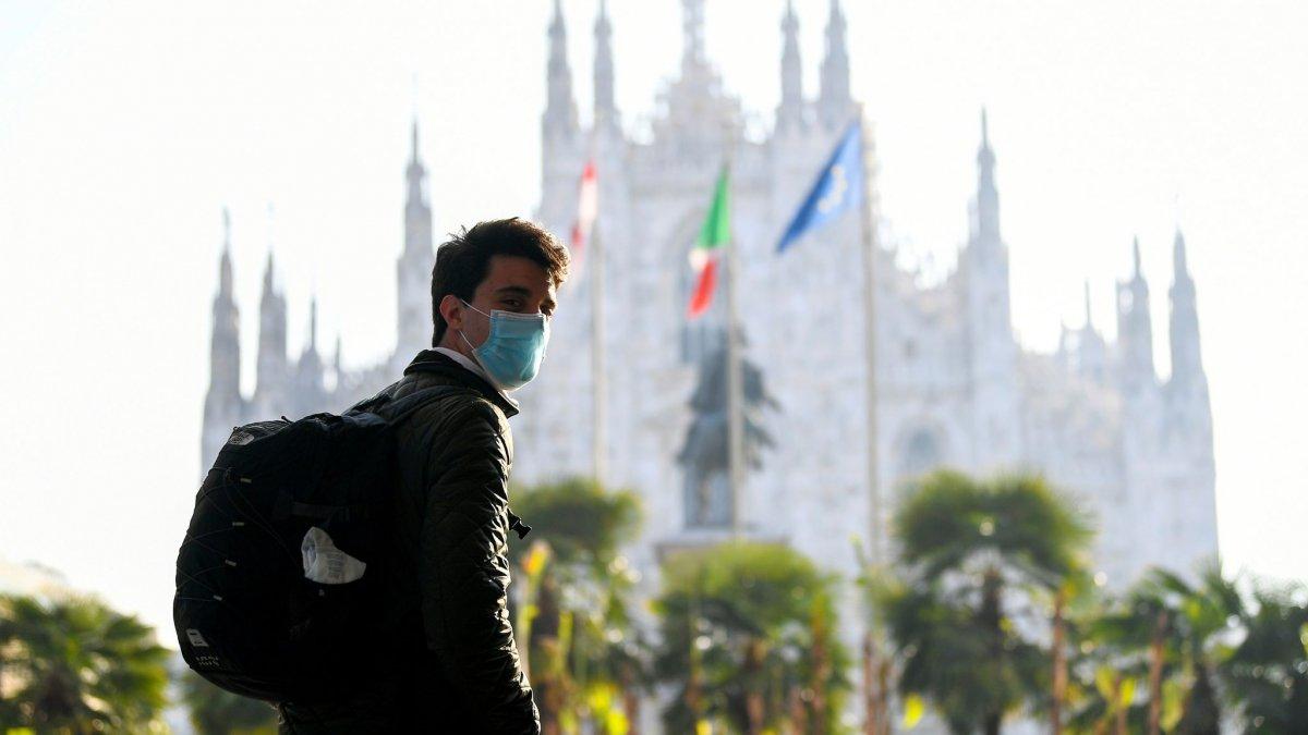 İtalya'da son 24 saatte 6 bin 513 yeni vaka