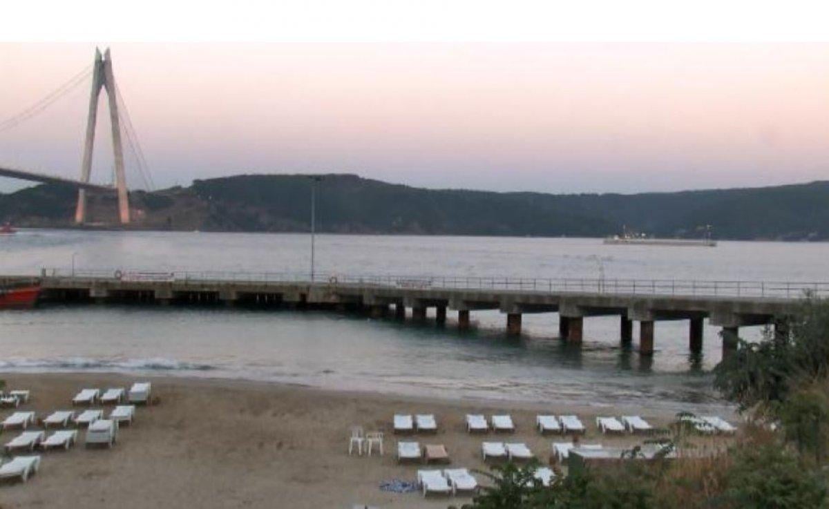 Sarıyer’de fren yerine gaza bastı, otomobil denize uçtu