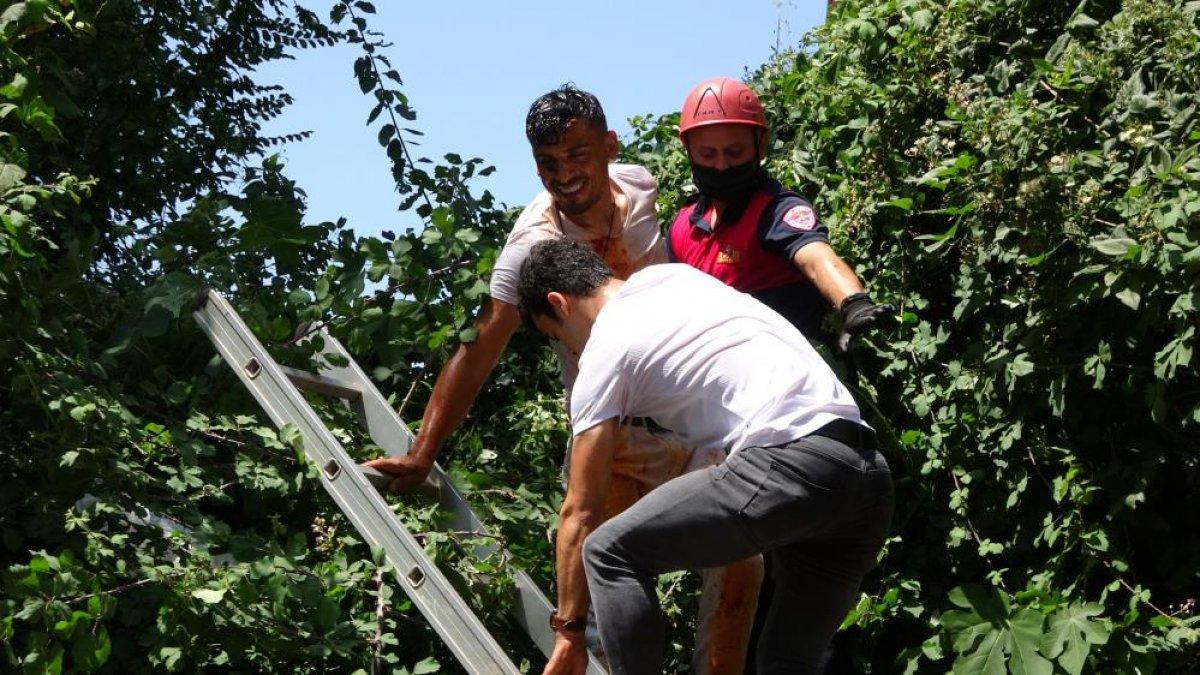 Zonguldak'ta uyuşturucu kullanan genç, balkondan atladı