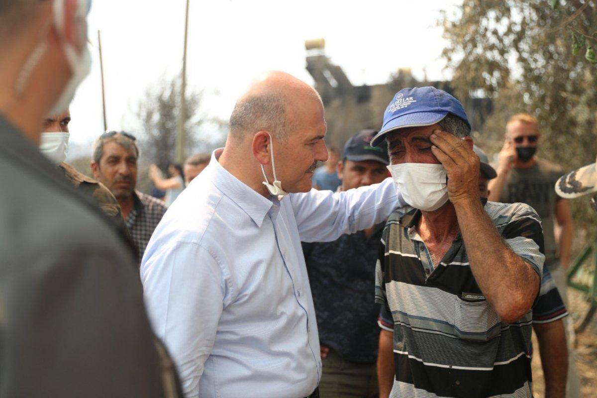 Süleyman Soylu: Tüm imkanlarımızla vatandaşlarımızın yanındayız