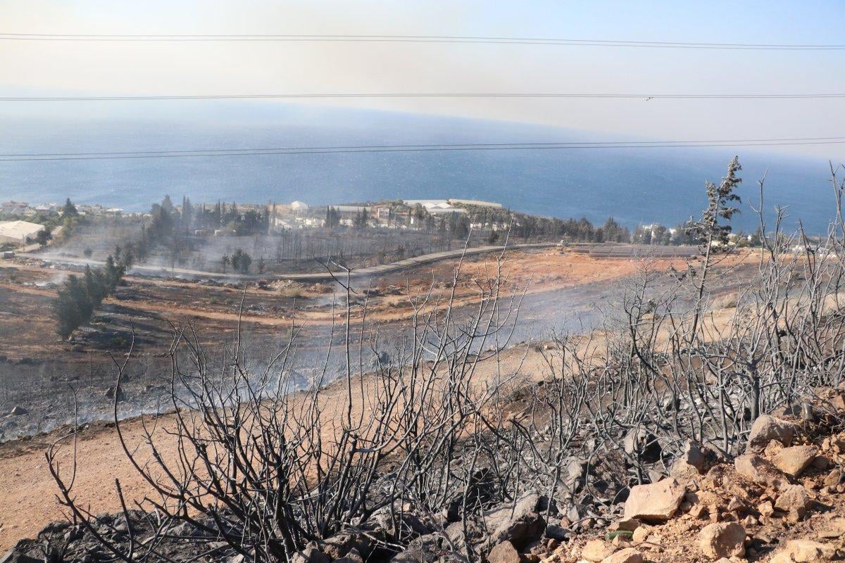 Aydıncık'taki yangından etkilenenler yaşadıklarını anlattı