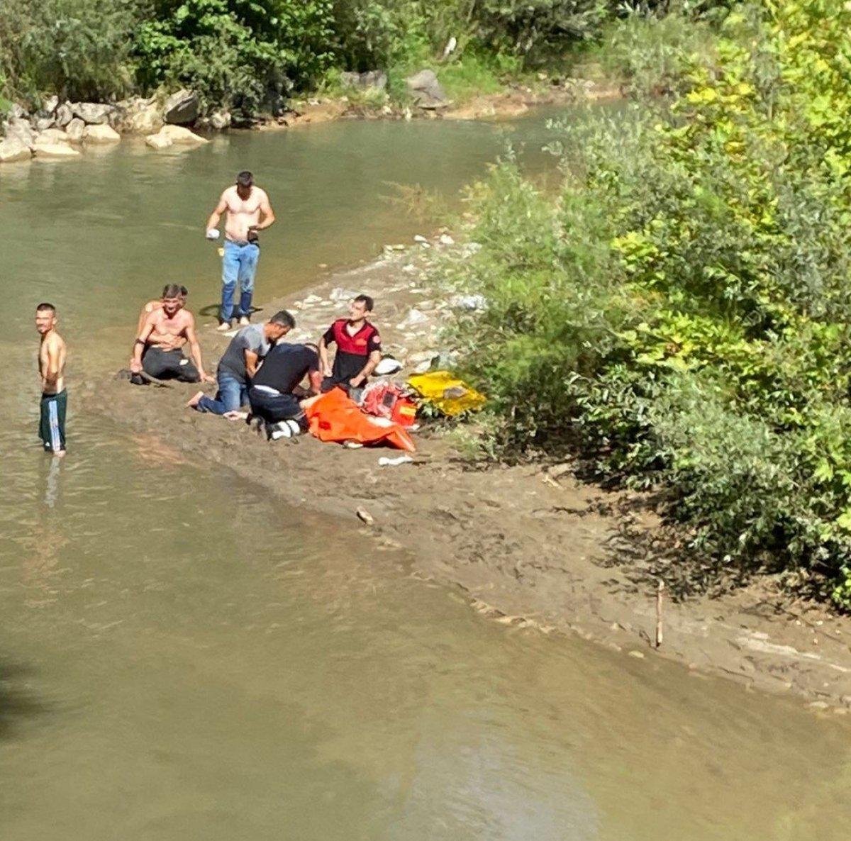 Düzce'de balık tutarken boğuldu