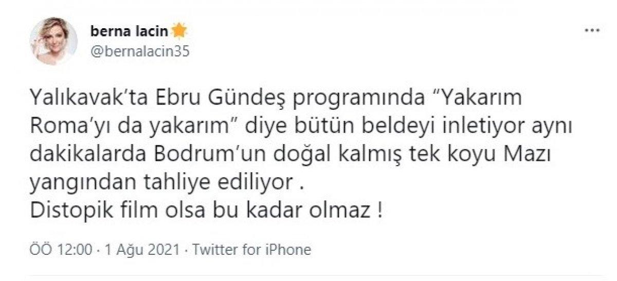 Gülben Ergen ile Berna Laçin birbirine girdi