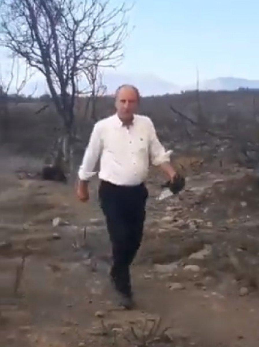 Muharrem İnce’ye Manavgat’ta tepki