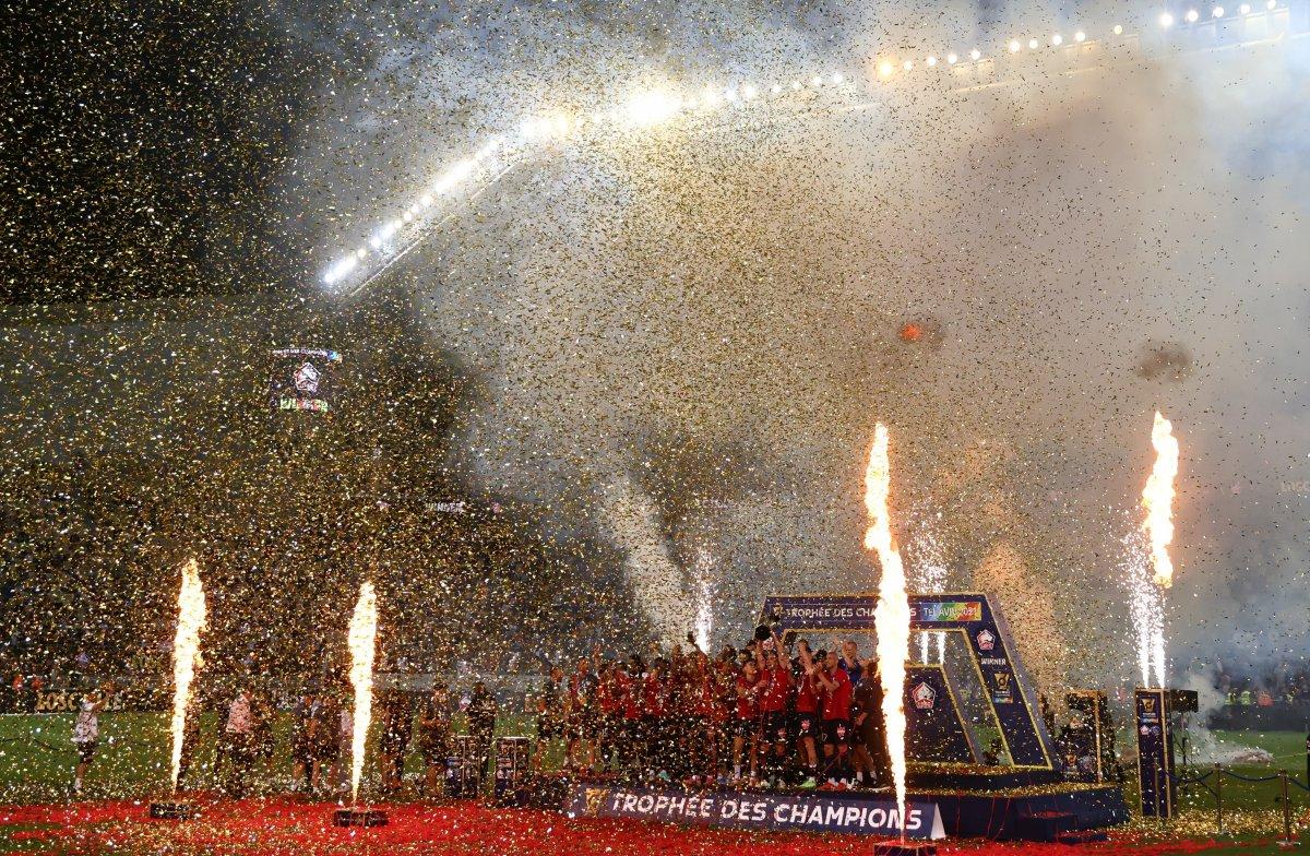 PSG'yi yenen Lille, Fransa Süper Kupası'nın sahibi oldu