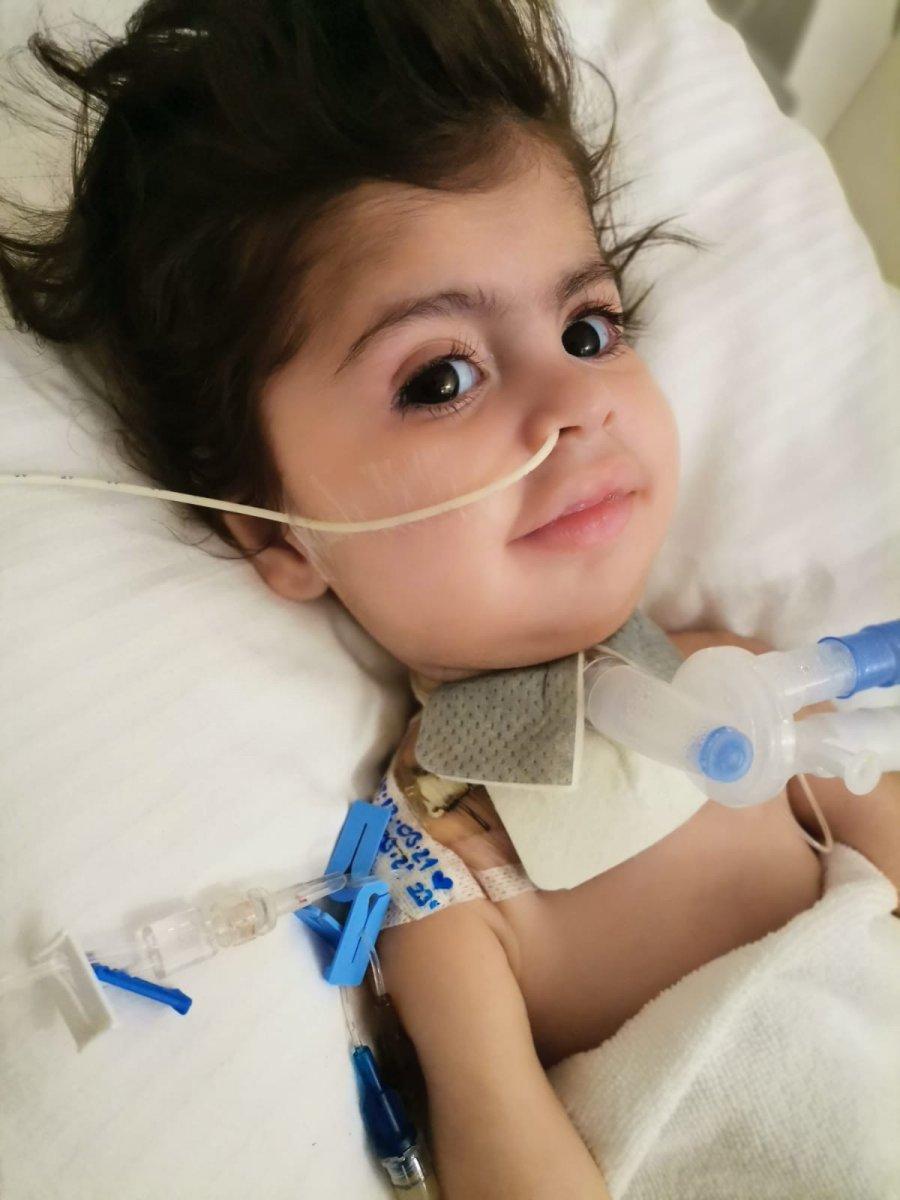 SMA hastası Kumsal bebek yardım eli bekliyor