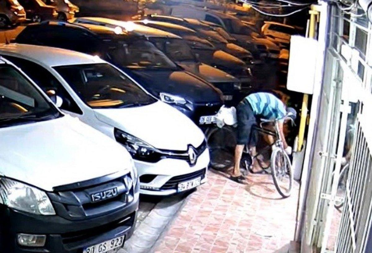 Osmaniye’de siteye girip doğalgaz kablolarını çaldı