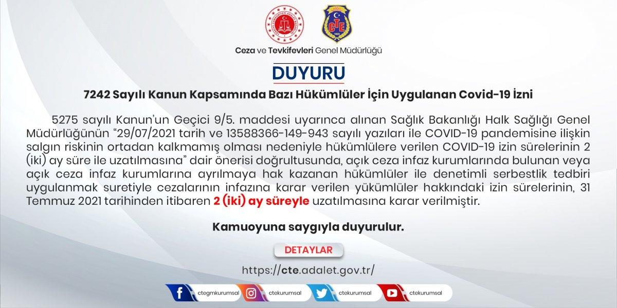 Mahkum ve yakınlarını ilgilendiriyor! Açık cezaevi izinleri tekrar uzatıldı mı? İşte bitiş tarihi...