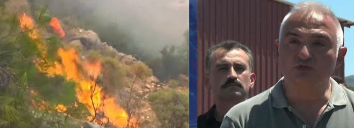 Mehmet Nuri Ersoy: Yanan arazilerin yapılaşmaya tahsisi mümkün değil