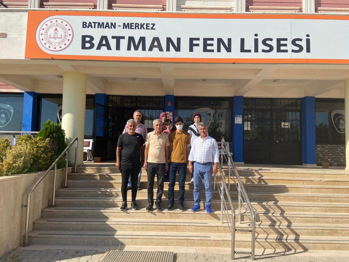 Batman’da LGS'den 500 tam puan alan Suriyeli Dlyar’ın idolü Elon Musk