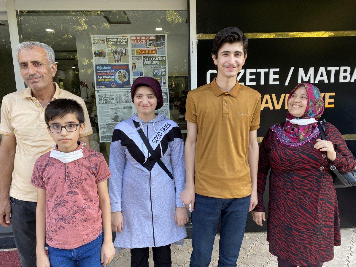 Batman’da LGS'den 500 tam puan alan Suriyeli Dlyar’ın idolü Elon Musk