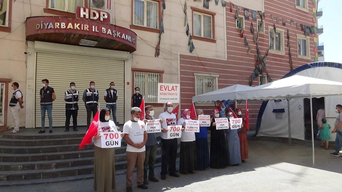 Evlat nöbetinin 700’üncü gününde ailelerden basın açıklaması