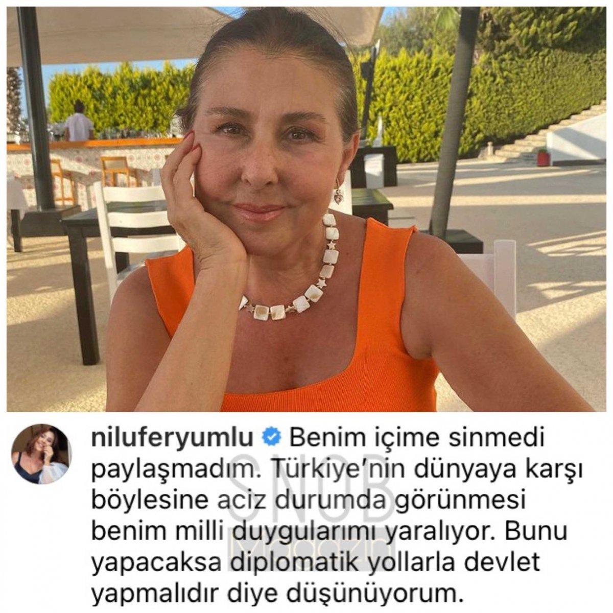 Nilüfer, Help Turkey çağrılarına tepki gösterdi