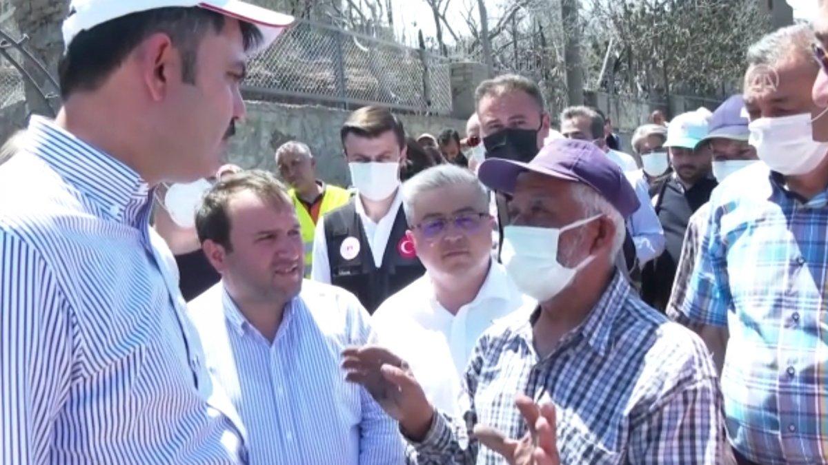 Murat Kurum'un 83 yaşındaki Ramazan Acar’la duygulandıran sohbeti