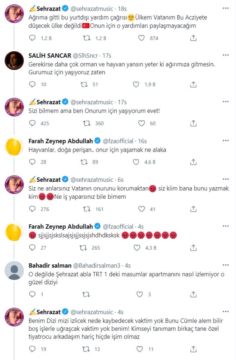 Şarkıcı Şehrazat, Farah Zeynep Abdullah ve Hazal Kaya'nın tepkisiyle karşılaştı