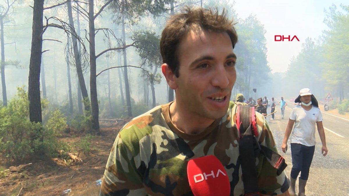 Azerbaycan'dan gelen itfaiyeci: Kardeşlerimiz için elimizden geleni yaparız